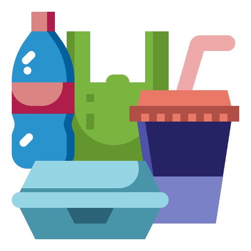 Plastic ecology ecology and environment no plastic bags icon