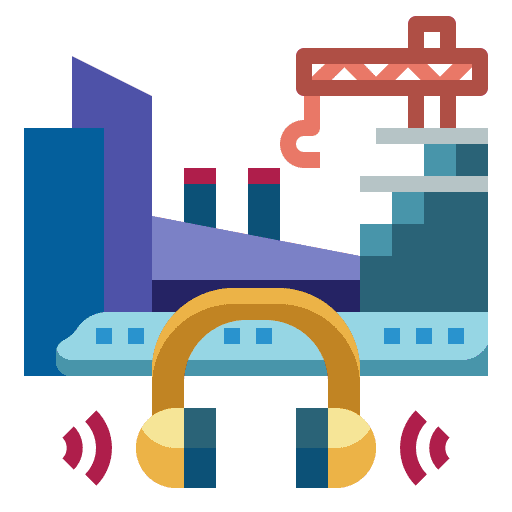 Noise ecology and environment ecosystem planet icon