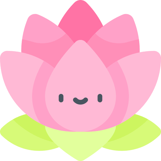 Lotus garden yoga chakra icon
