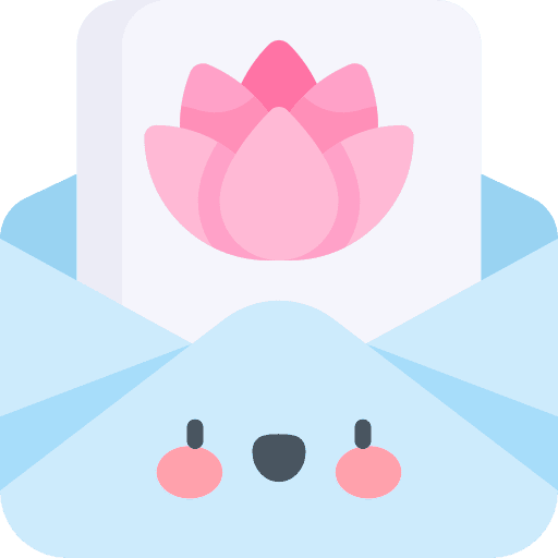 Greeting card greeting card lotus envelope icon Greeting card greeting card lotus envelope icon