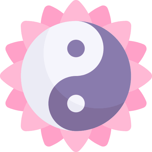 Yin yang taoism signs shapes and symbols icon Yin yang taoism signs shapes and symbols icon