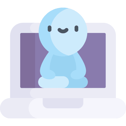 Laptop people relaxation meditation icon Laptop people relaxation meditation icon