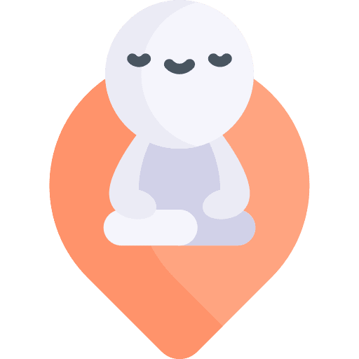 Placeholder location pin exercise wellness icon Placeholder location pin exercise wellness icon