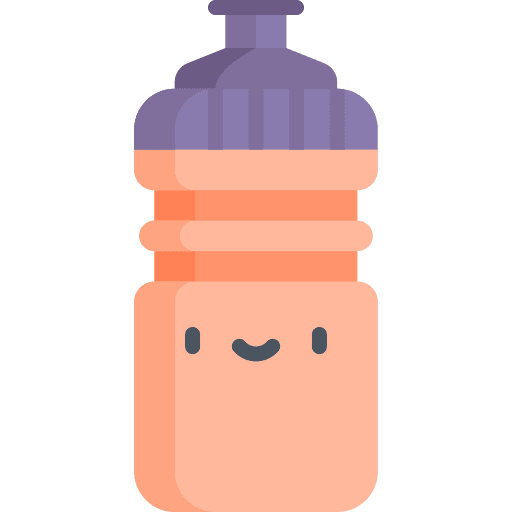 Water bottle hydratation bottle sports and competition icon Water bottle hydratation bottle sports and competition icon