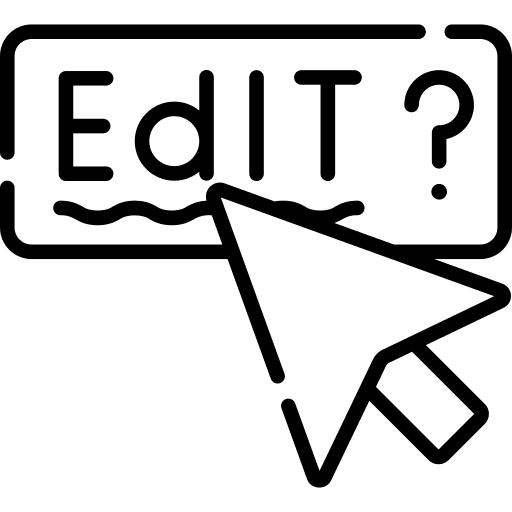 Correction correction edit copywriting icon Correction correction edit copywriting icon