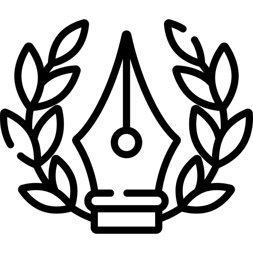 Writing competence skills education icon