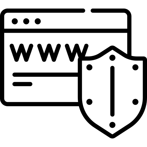 Web security browser web security www icon Web security browser web security www icon