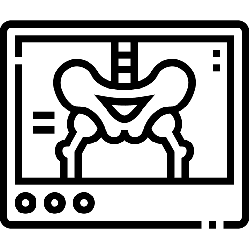 X rays x rays radiology skeleton icon
