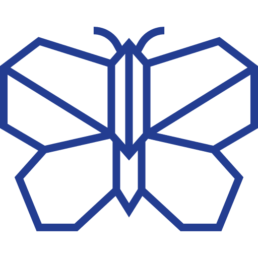 Butterfly craft japan art and design icon