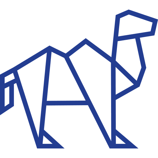 Camel japan art and design fold icon