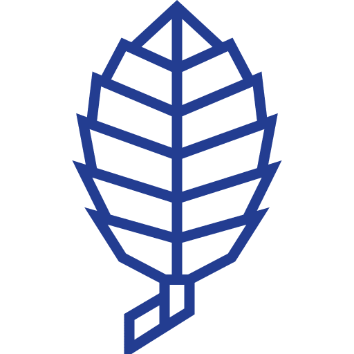 Leaf art leaf origami icon Leaf art leaf origami icon