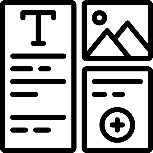 Layout image layout ui icon