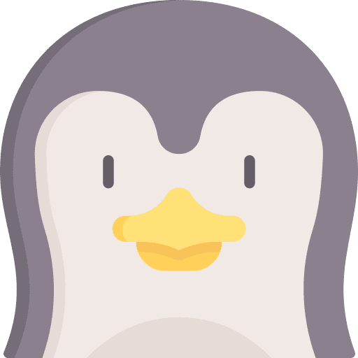 Penguin bird north pole zoology icon Penguin bird north pole zoology icon