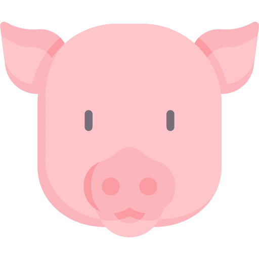 Pig pigs wildlife pig icon