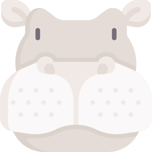 Hippo wildlife mammal animals icon Hippo wildlife mammal animals icon
