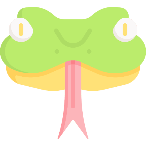 Snake fauna zoo animals icon Snake fauna zoo animals icon