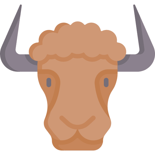 Yak yak animal wild life icon Yak yak animal wild life icon