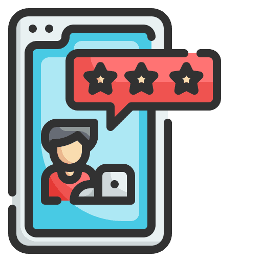 Feedback mobile phone feedback user icon Feedback mobile phone feedback user icon