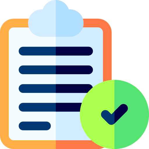 Compliant tick check checklist icon