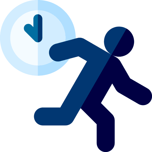 Busy run business busy icon Busy run business busy icon