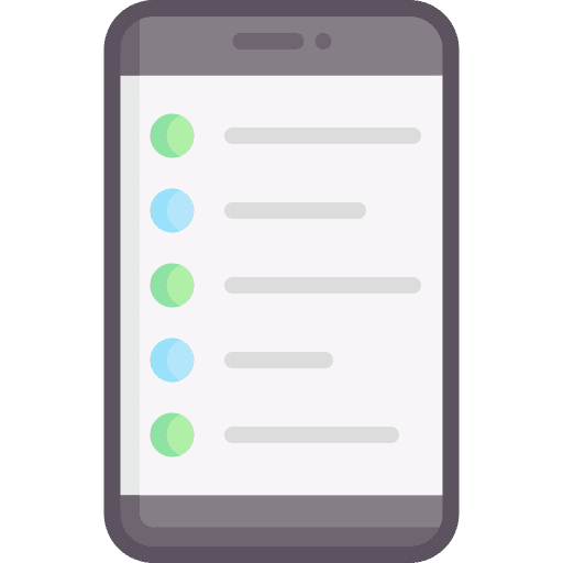 To do list smartphone planner to do list icon To do list smartphone planner to do list icon