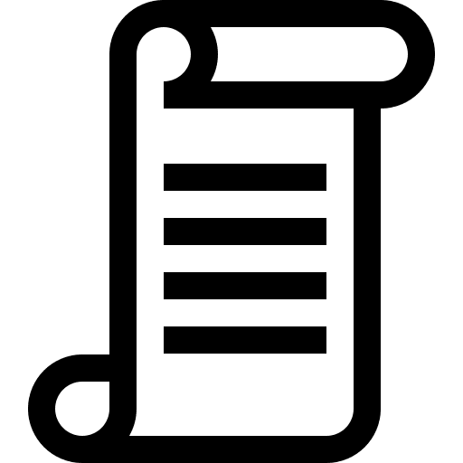 Principle document file safety icon Principle document file safety icon