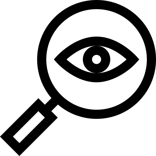 Transparency overview visualization creativity icon