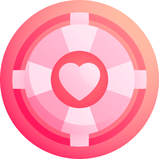 Support aid love and romance support icon