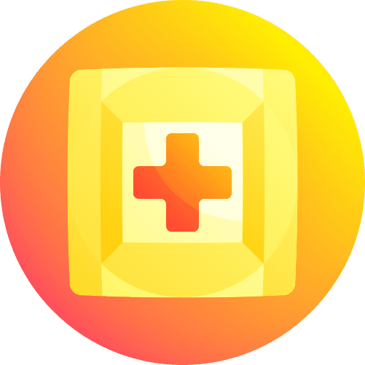 Medical assistance aid healthcare and medical symbol icon