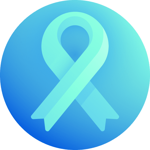 Ribbon healthcare awareness ribbon icon