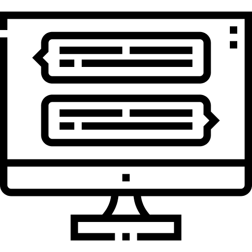 Monitor notification multimedia browser icon