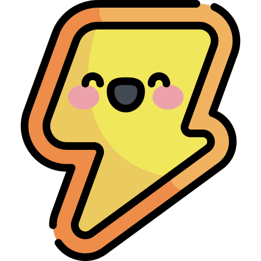 Energy bolt execute flash icon Energy bolt execute flash icon