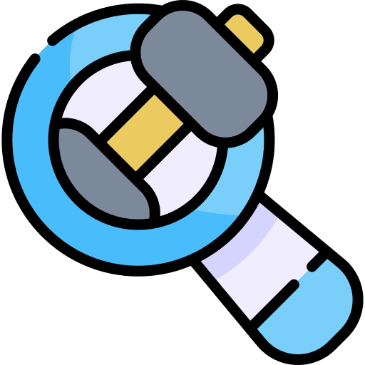 Search magnifying glass dumbbell gym icon Search magnifying glass dumbbell gym icon