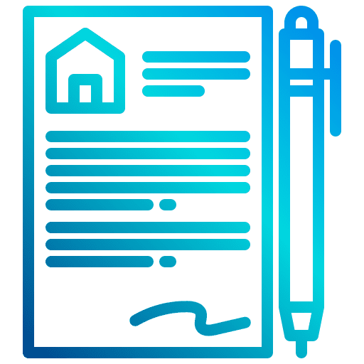 Contract contract pen home icon Contract contract pen home icon