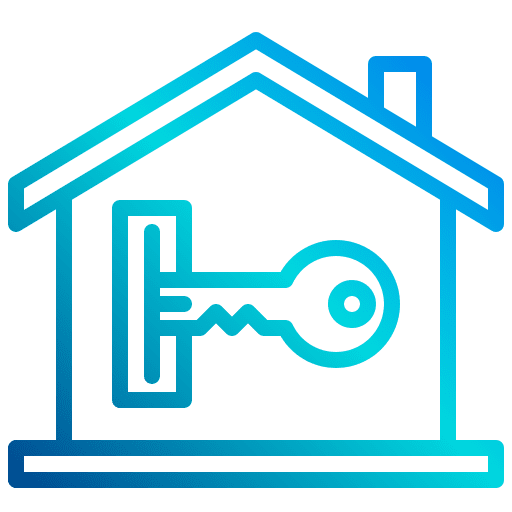 Key house lock access icon Key house lock access icon