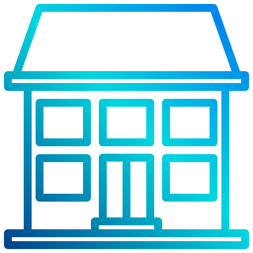 Apartment building home construction icon Apartment building home construction icon