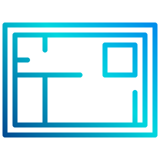 Plan house plan architecture and city blueprint icon Plan house plan architecture and city blueprint icon
