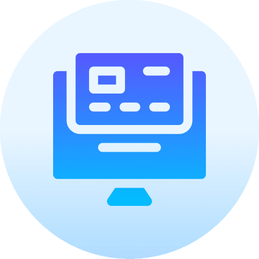 Online payment online payment shopping application icon