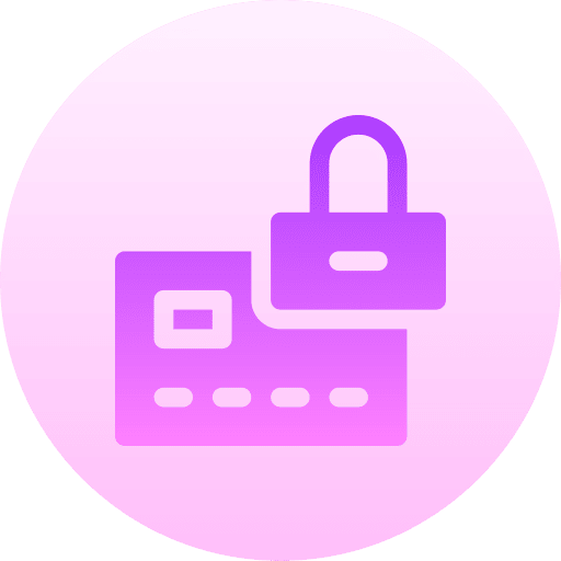 Credit card credit card padlock business and finance icon Credit card credit card padlock business and finance icon