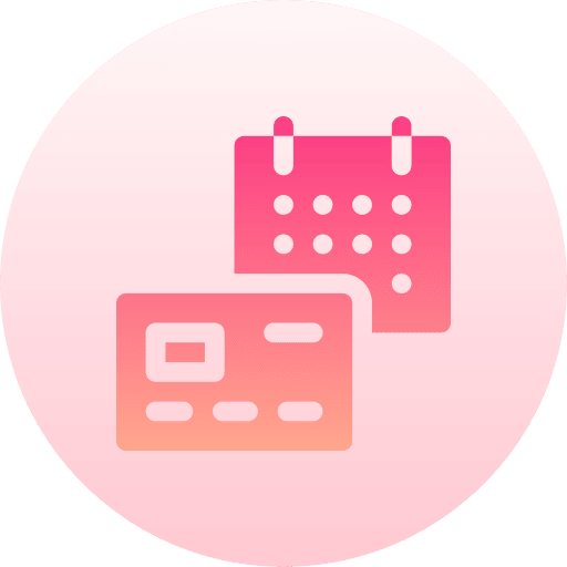 Calendar credit card calendar debit card icon Calendar credit card calendar debit card icon