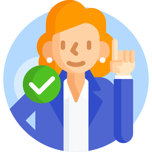 Leader person boss group icon