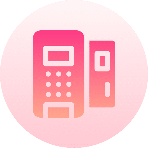 Pos terminal electronics credit card machine pay card icon Pos terminal electronics credit card machine pay card icon