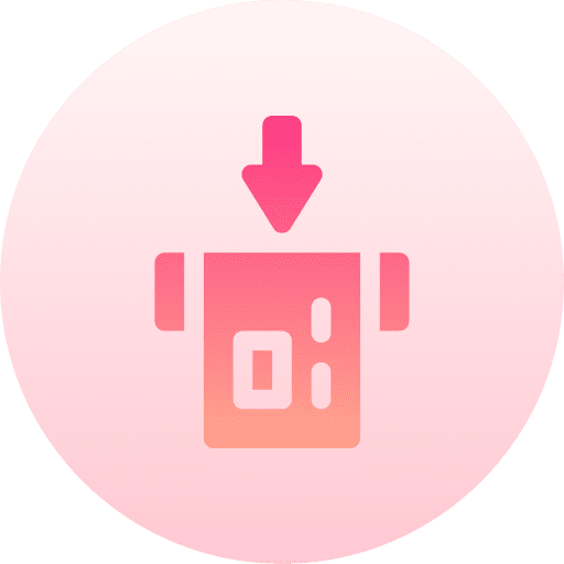 Transaction banking business and finance chip icon Transaction banking business and finance chip icon