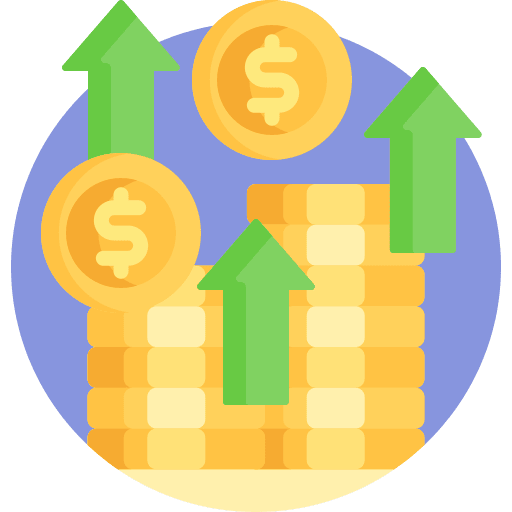 Profit profit dollar money icon Profit profit dollar money icon