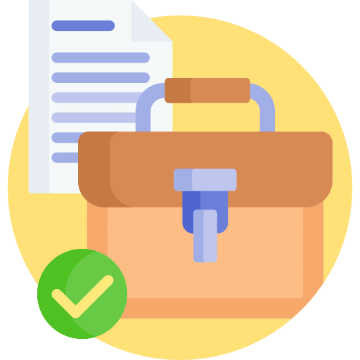 Briefcase business and finance briefcase document icon Briefcase business and finance briefcase document icon