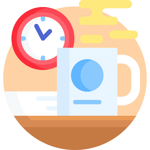 Coffee time coffee mug time and date tea icon Coffee time coffee mug time and date tea icon