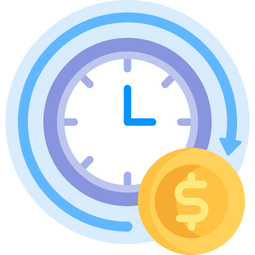 Time is money business business and finance time is money icon Time is money business business and finance time is money icon