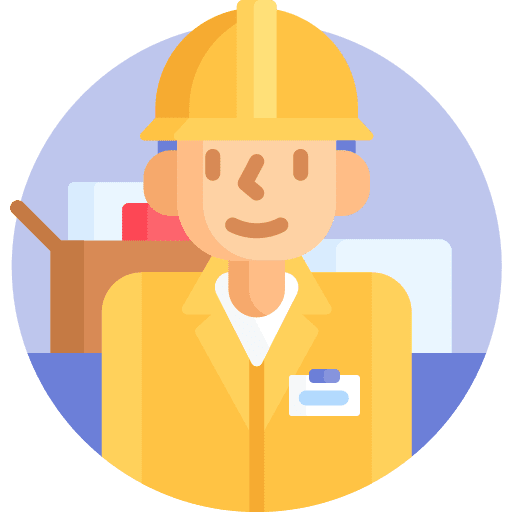 Worker professions and jobs avatar operator icon Worker professions and jobs avatar operator icon