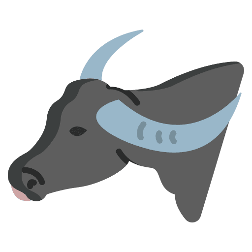 Buffalo animals mammal wildlife icon