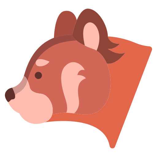 Red panda animal kingdom zoo animals icon